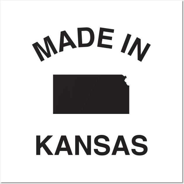 Made in Kansas Wall Art by elskepress